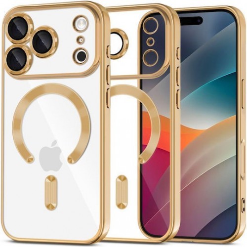 Tech-Protect Magflex Back Cover Σιλικόνης Χρυσό (iPhone 17 Pro Max)