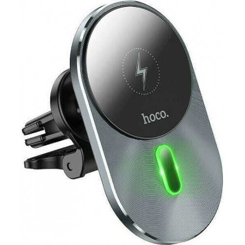 Hoco Βάση Κινητού Αυτοκινήτου CA91 Magnetic Magsafe iPhone 12 με Μαγνήτη και Ασύρματη Φόρτιση