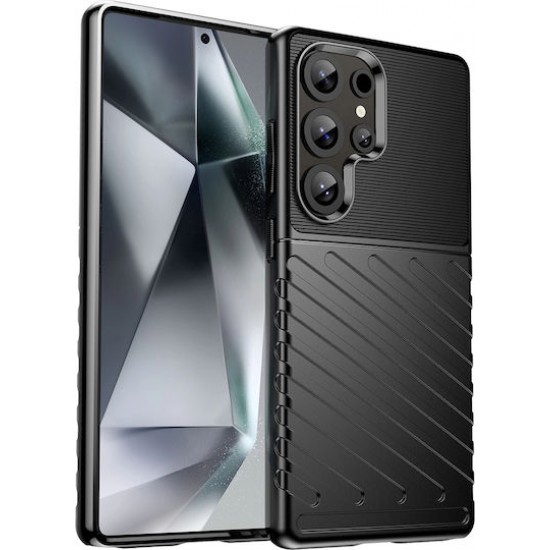 Hurtel Back Cover Μαυρο (Galaxy S25 Plus)