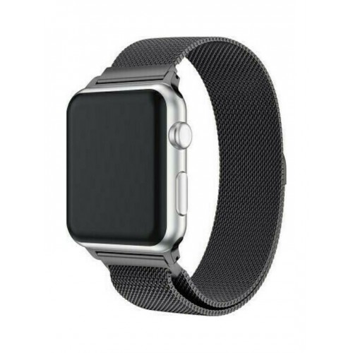 Tech-Protect Milanese Λουράκι Μεταλλικό Black (Apple Watch 38/40/41mm)