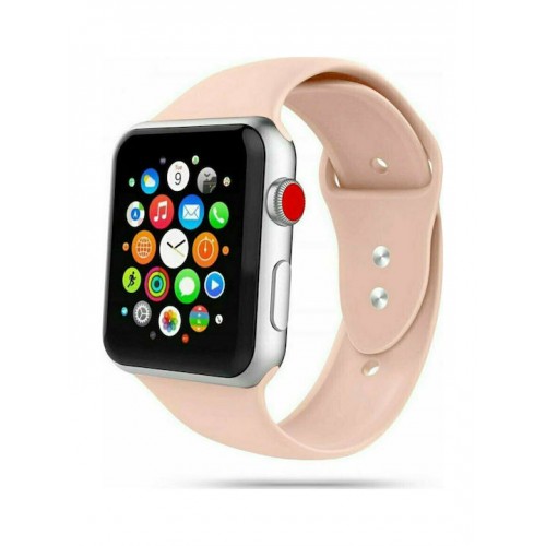 Tech-Protect Smoothband Λουράκι Σιλικόνης Pink Sand (Apple Watch 38/40/41mm)