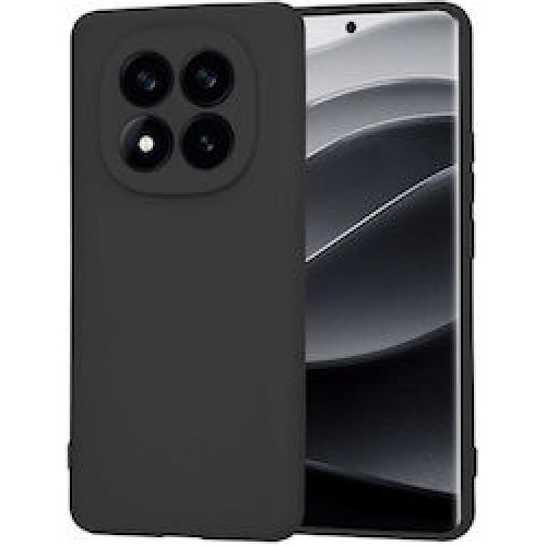 Back Cover Σιλικόνης Μαυρο (Redmi Note 14 Pro / Pro Plus 5G)