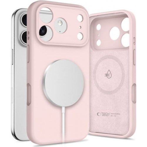Tech-Protect Magsafe Back Cover Σιλικόνης Ροζ (iPhone 17 Pro Max)