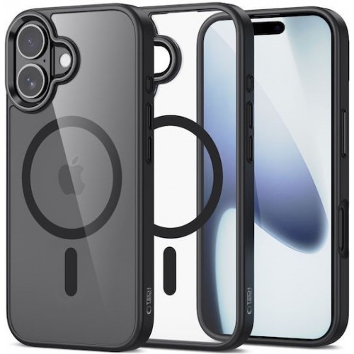 Tech-Protect Magmat Back Cover Πλαστικό / Σιλικόνης Μαύρο (iPhone 17)
