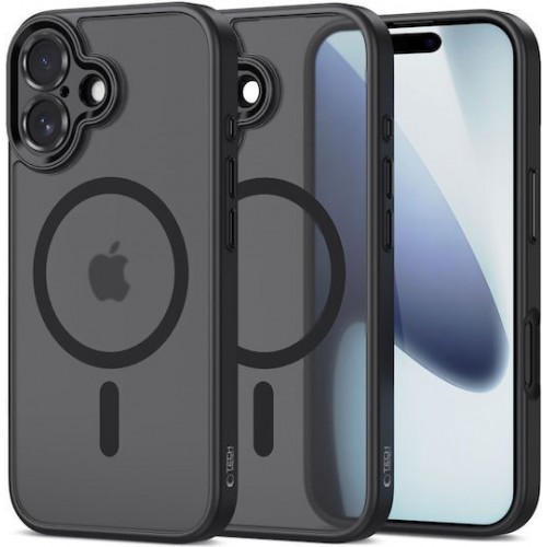 Tech-Protect Magcam Back Cover Σιλικόνης / Πλαστικό Μαύρο (iPhone 17)