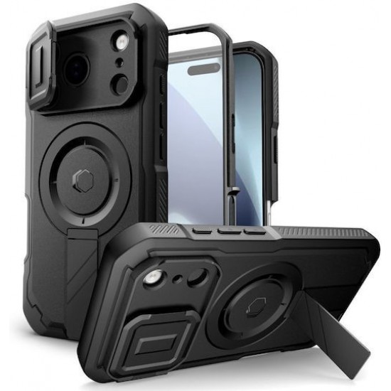 Tech-Protect Back Cover Aramid Fiber Μαύρο (iPhone 17 Pro Max) Tech-Protect Back Cover Aramid Fiber Μαύρο (iPhone 17 Pro Max)