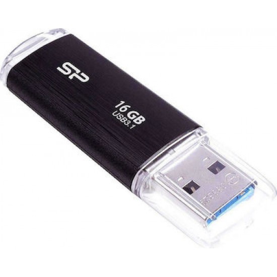 Silicon Power Blaze B02 16GB USB 3.1 Stick Μαύρο