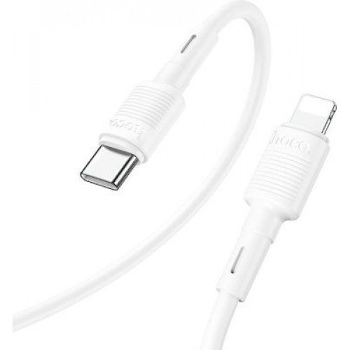 Hoco Victory X83 USB-C to Lightning Cable 20W Λευκό 1m