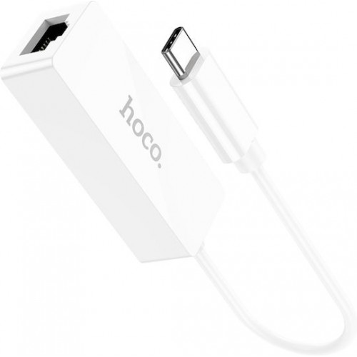 Hoco UA22 Acquire USB-C Αντάπτορας Δικτύου για Ενσύρματη σύνδεση Ethernet
