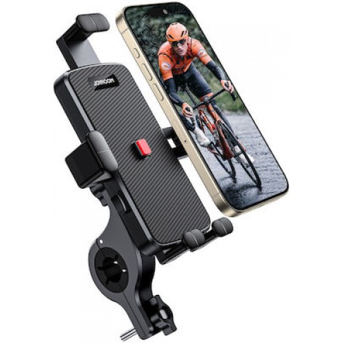 Joyroom JR-OK7 smartphone holder for motorcycle, bicycle, scooter handlebar - black