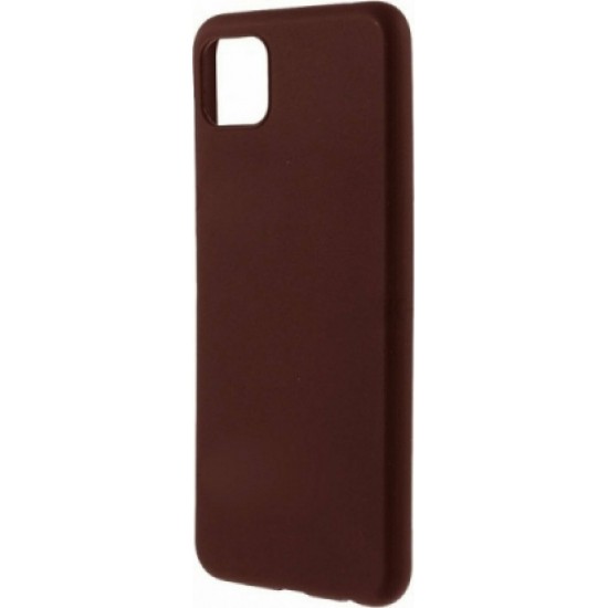 Soft Touch Back Cover Σιλικόνης Μπορντό (Galaxy A22 5G)