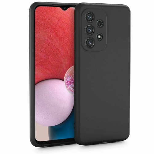Galaxy A13 4G/A32 5G Thin Back Cover Σιλικόνης Μαύρο (Samsung Galaxy A13 4G/A32 5G)