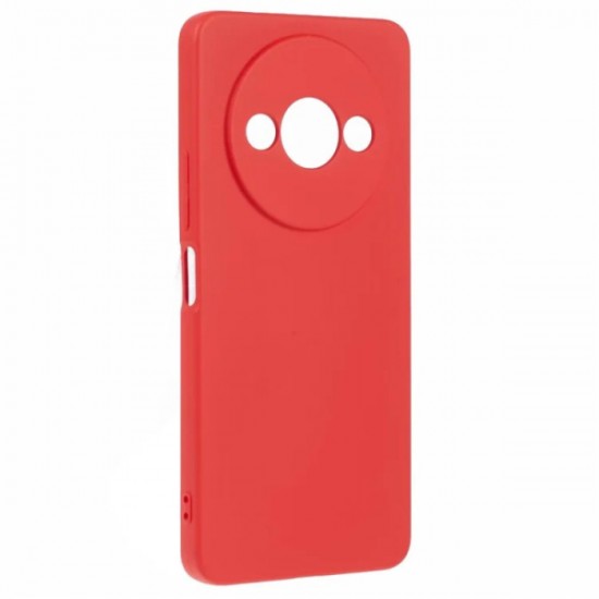 Redmi A3 Back Cover Σιλικόνης Κόκκινο (Xiaomi Redmi A3)