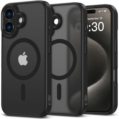 Tech-Protect Magcam Magsafe Back Cover Μαύρο (iPhone 16)