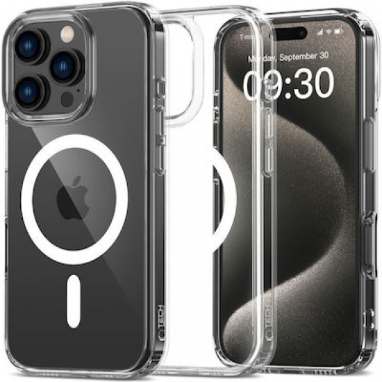 Tech-Protect Flexair Hybrid MagSafe Back Cover Διάφανο (iPhone 16 Pro)