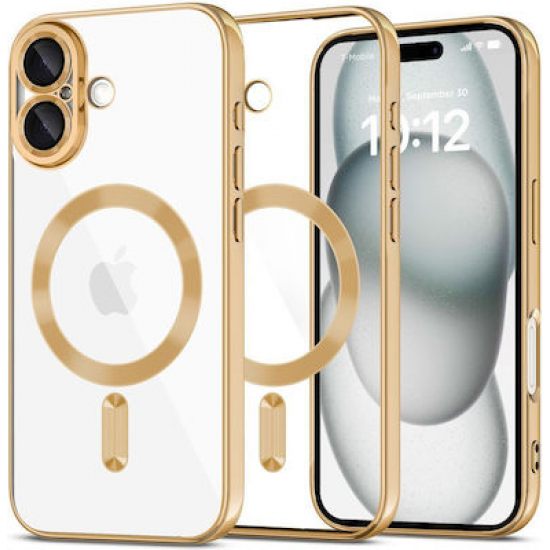 Tech-Protect Magflex Back Cover Shiny Gold (iPhone 16)