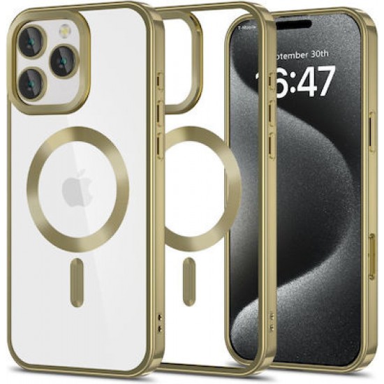 Tech-Protect Magflex Back Cover Satin Gold (iPhone 16 Pro)