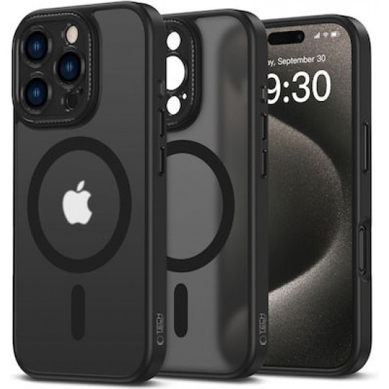 Tech-Protect Magcam Magsafe Back Cover Black (iPhone 16 Pro Max)