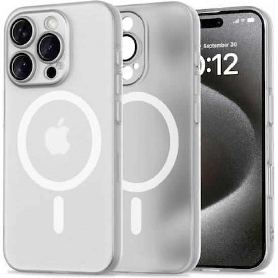 Tech-Protect Magslim Magsafe Back Cover White (iPhone 16 Pro Max)