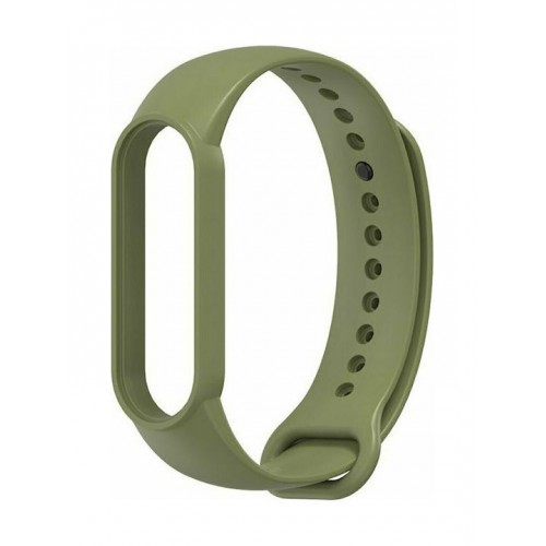 Tech-Protect Icon Λουράκι Σιλικόνης Olive (Mi Smart Band 5 / 6 / 7)