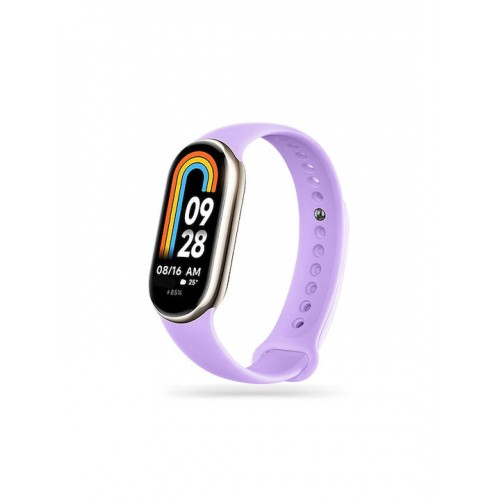 Tech-Protect Iconband Λουράκι Σιλικόνης με Pin Violet (Smart Band 8 / 9)