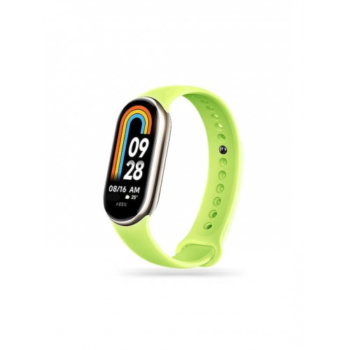 Tech-Protect Iconband Λουράκι Σιλικόνης με Pin Lime (Smart Band 8 / 9)