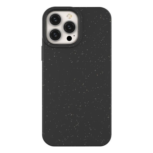 Hurtel Eco Back Cover Συνθετική Μαύρο (iPhone 14 Pro Max)