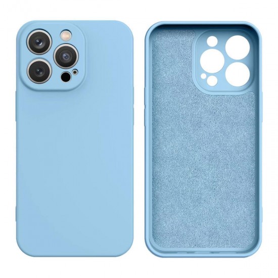 Hurtel Back Cover Σιλικόνης Light Blue (iPhone 14 Pro Max)