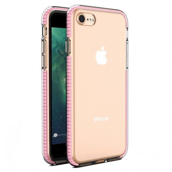 Spring Back Cover Σιλικόνης Ροζ (iPhone SE 2020/8/7)