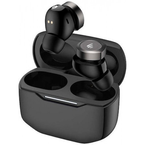 Edifier W240TN In-ear Bluetooth Handsfree Ακουστικά με Αντοχή στον Ιδρώτα και Θήκη Φόρτισης Μαύρα