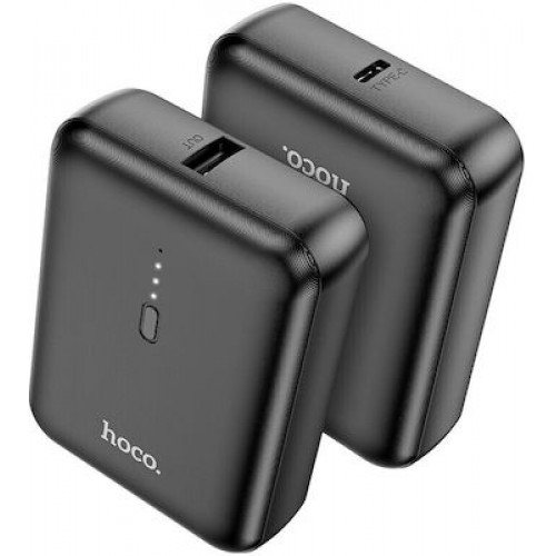 Hoco J96 Strider Power Bank 5000mAh με Θύρα USB-C Black