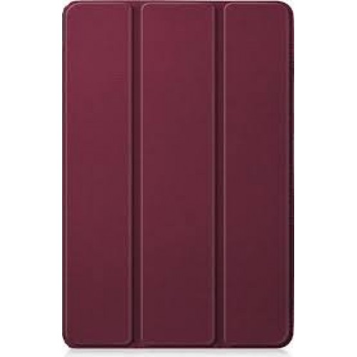 Trifold Θήκη Βιβλίο με Σιλικόνη Flip Cover Για Apple iPad 10.2'' 2019 Μπορντο Trifold Θήκη Βιβλίο με Σιλικόνη Flip Cover Για Apple iPad 10.2'' 2019 Μπορντο