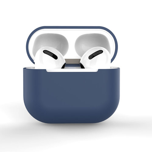 Θήκη για AirPods 2 / AirPods 1 μαλακό κάλυμμα σιλικόνης για ακουστικά μπλε (θήκη C)