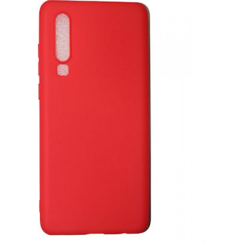 Matt Back Cover Σιλικόνης 1.2mm Κόκκινο (Huawei P30 Pro) Matt Back Cover Σιλικόνης 1.2mm Κόκκινο (Huawei P30 Pro)