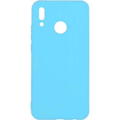 Back Cover Σιλικόνης Γαλαζιο (Huawei P30) Back Cover Σιλικόνης Γαλαζιο (Huawei P30)