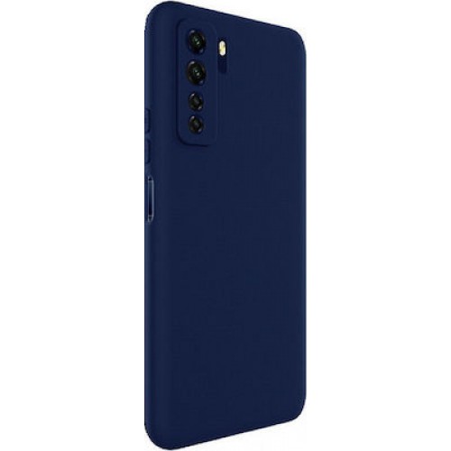 Oem Θήκη Σιλικόνης Matt Για Huawei P40 Lite 5G Σκουρο Μπλε