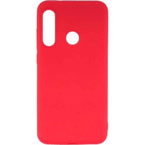 Senso Soft Touch Back Cover Κόκκινο (Huawei P40 Lite E)