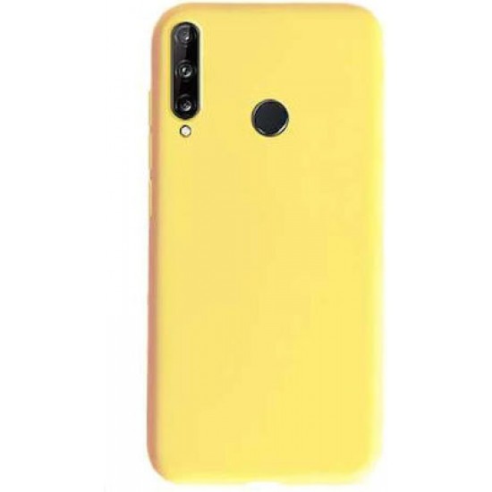 Senso Soft Touch Back Cover Κιτρινο (Huawei P40 Lite E)
