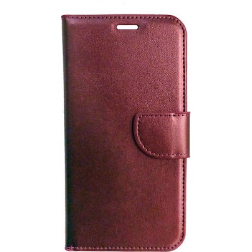 Oem Θήκη Βιβλίο Για Huawei P40 Μπορντό