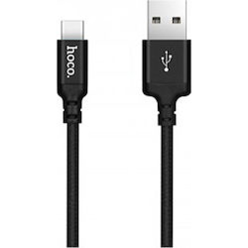 Hoco X14 Times Speed Braided USB-A to Type C Cable Μαύρο 2m (HOC-X14i-BK2) Hoco X14 Times Speed Braided USB-A to Type C Cable Μαύρο 2m (HOC-X14i-BK2)
