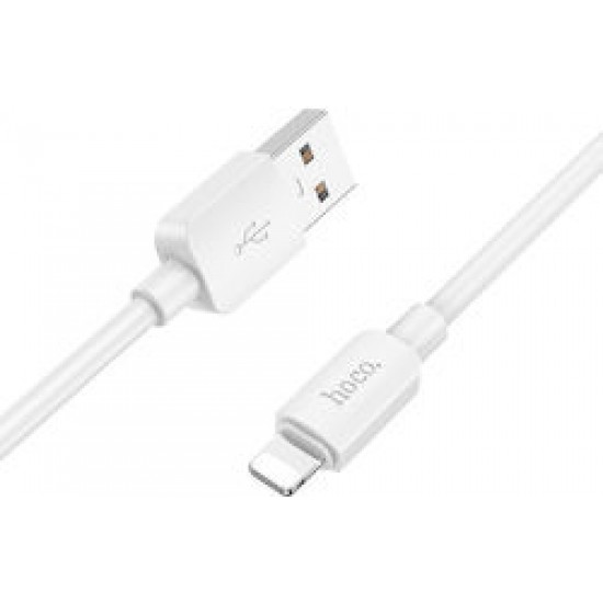 Hoco USB-A to Lightning Cable Λευκό