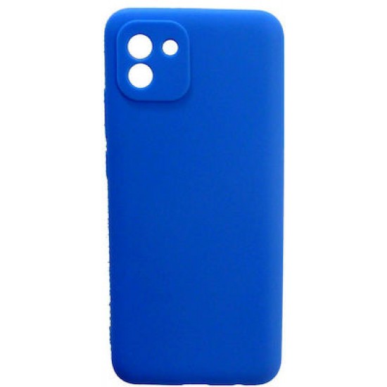 Oem Θήκη Σιλικόνης Matt 1,2 mm Για Samsung Galaxy A03 Μπλε