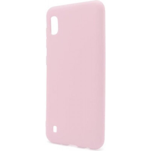 iNOS Back Cover Σιλικόνης Dusty Pink (Galaxy A10) iNOS Back Cover Σιλικόνης Dusty Pink (Galaxy A10)