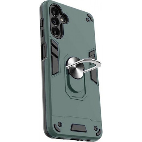 Hybrid Shockproof Armor Case για Samsung Galaxy A14 Πράσινο Σκούρο
