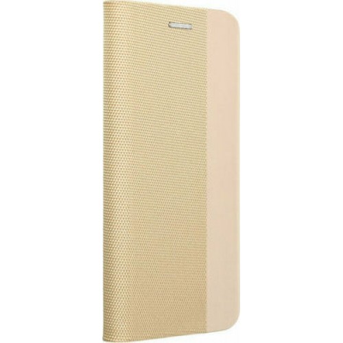 Sensitive Book Δερματίνης Χρυσό (Galaxy A21s)