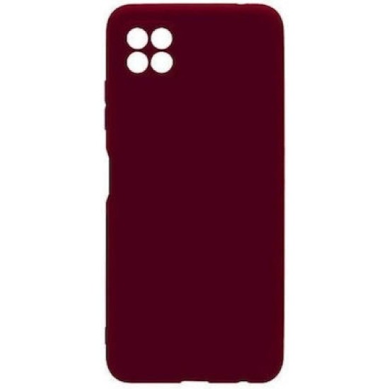 Forcell Lite Back Cover Σιλικόνης Μπορντο (Galaxy A22 5G)