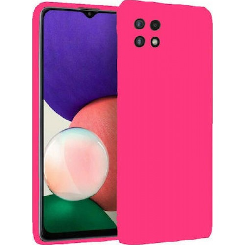 Back Cover Σιλικόνης Φουξια (Galaxy A22 5G)