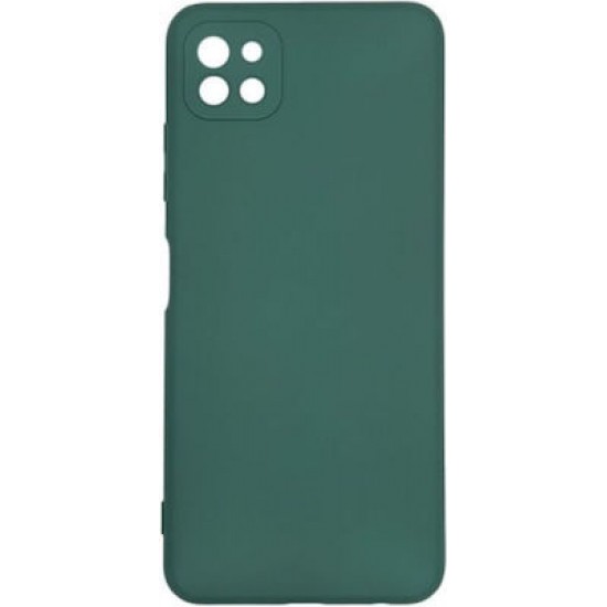 Forcell Lite Back Cover Σιλικόνης Σκουρο Πρασινο (Galaxy A22 5G)