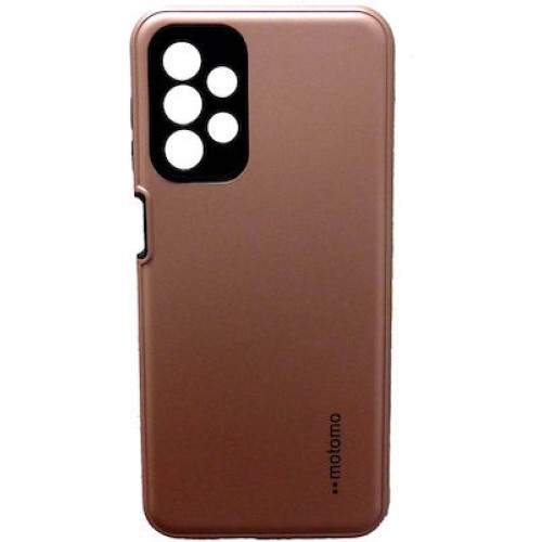 Oem Θήκη Motomo Back Cover Για Samsung Galaxy  A04S / A13 5G Ροζ Χρυσο