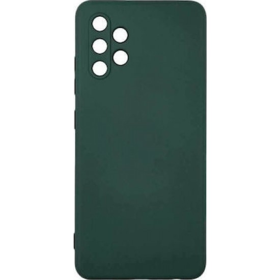 Oem Back Cover Silicone Soft 2,0mm Για Samsung Galaxy A32 5g / A13 5g Σκούρο Πράσινο Box